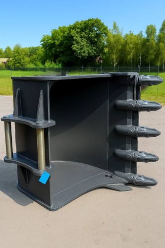 Łyżka wzmocniona HD do koparki klasy 20-25T pod szybkozłącze systemu S70